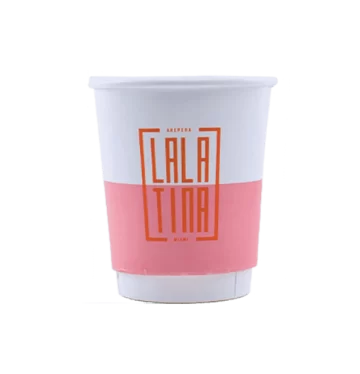 Custom 8 oz Double Wall Coffee Cups